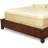 4 in x 5 in Unfinished Solid Hardwood Round Bun Foot. 1 Piece