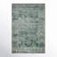 Tapis bleu / lagon lavable à la machine Magnolia Home par Joanna Gaines X Loloi Banks-1447900889