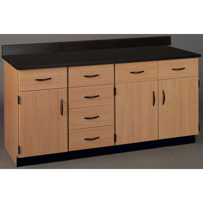 Stevens ID Systems 73'' L x 24'' W Rectangle Laminate Workstation