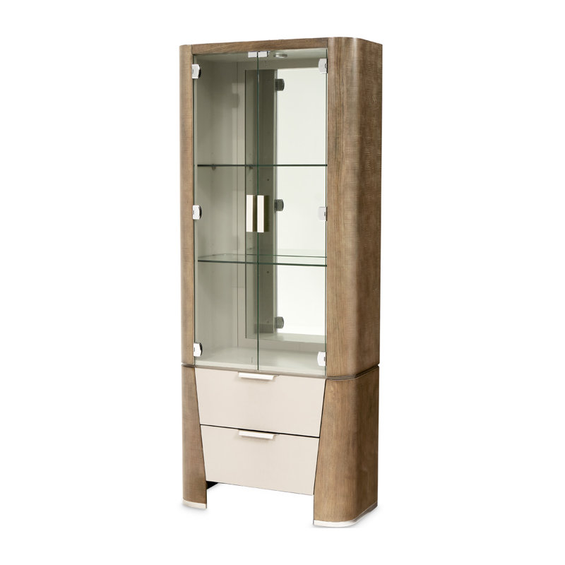 Roxbury Park Lighted Curio Cabinet