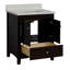 Ensemble de meuble-lavabo simple 30 po Edber-1442706704-1442706711