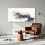«Blue Grass and Abstract Grass Roots and Floating Seeds», art mural sur toile-1905646501