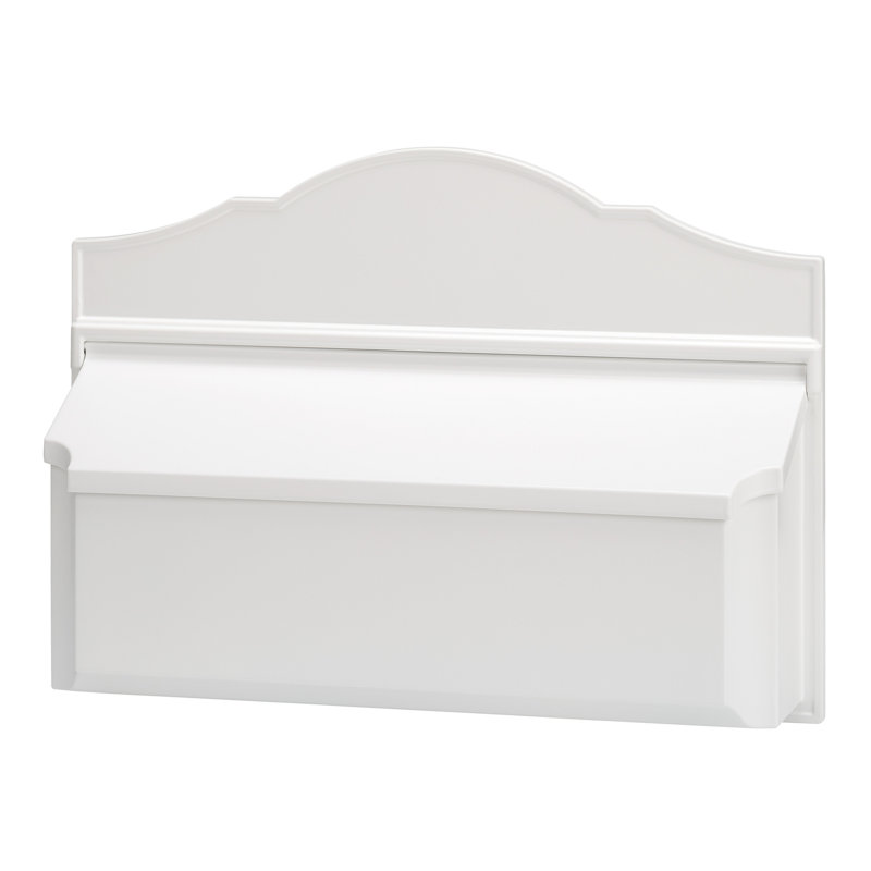 Wall Mounted Mailbox, White