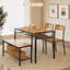 Ensemble de salle à manger 4 pièces Elmwood-1817504792-1817504796