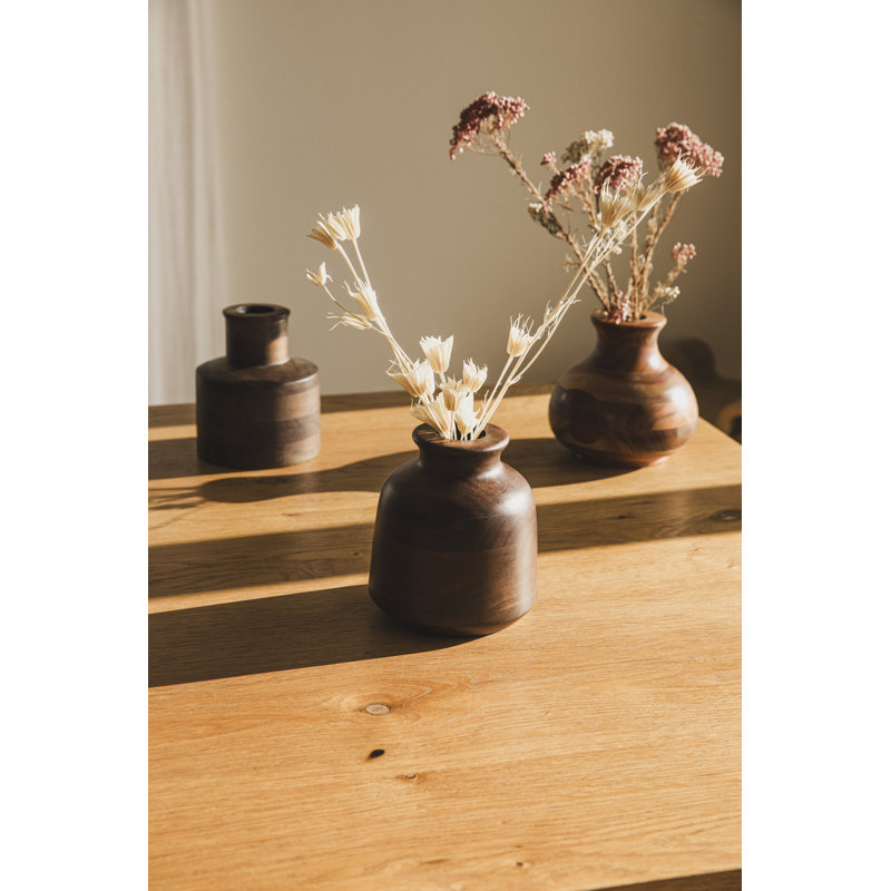 Over&back Vase Collection Wood Table Vase