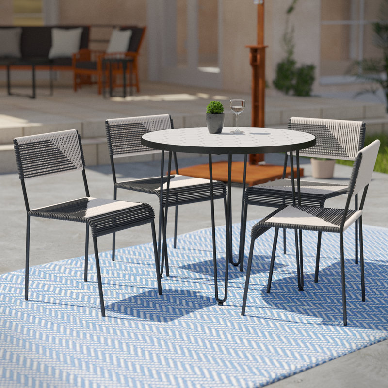 Caida Outdoor Dining Set 5pc