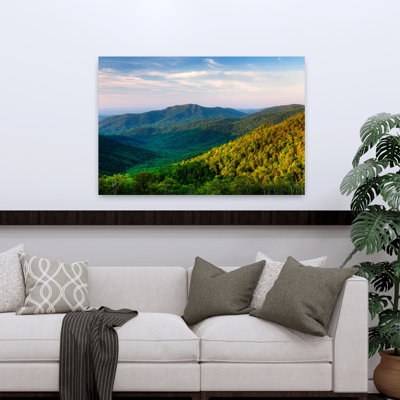 Old Rag Mountain, Shenandoah National Park, Virginia, Usa Abstract Contemporary Landscape Nature Wall Art