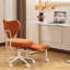 Fauteuil de méditation ergonomique à pieds croisés avec support lombaire et siège réglable en hauteur, parfait pour le bureau et la détente-980940675