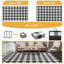 Tapis d'extérieur imperméable, tapis géométrique pour l'extérieur, terrasse, camping, porche, balcon-55501609