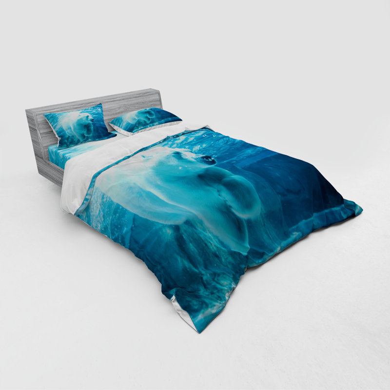 Eclectic Polyester Duvet Cover, Queen Duvet Cover + 3 Additional Pieces
