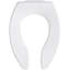 Lustra Elongated Toilet Seat with Anti-Microbial Agent and Self-Sustaining Check Hinge