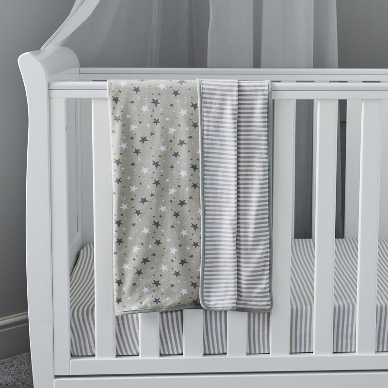 100% Cotton Reversible Blanket - Cosmic Aura