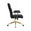 Chaise de bureau réglable en hauteur, chaise de bureau moderne avec accoudoirs rembourrés-864194757