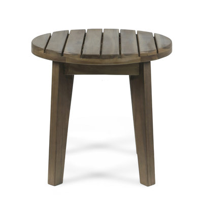 Outdoor Acacia Wood Side Table