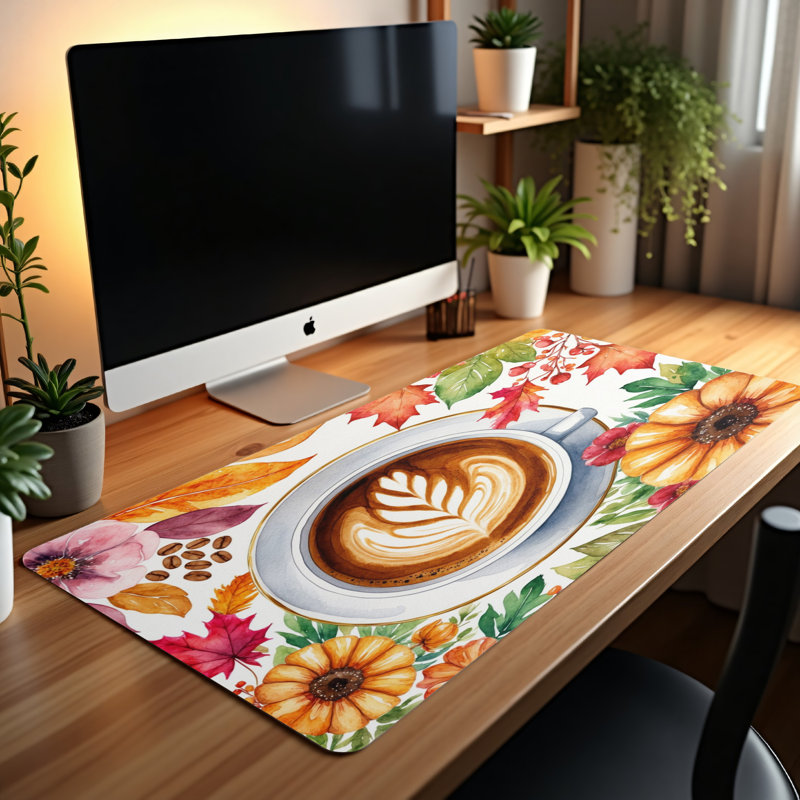 Polyester Desk Pad, 31.5x15.5