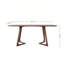 Table de salle à manger rectangulaire en bois massif-840869414