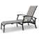 Askar Outdoor Rust-Resistant Metal Chaise Lounge