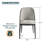 Modern Upholstered Dining Chair, Mid-Century Curved Back Side Chair, Solid Wood Legs Minimalist Kitchen Accent Seating-484801015