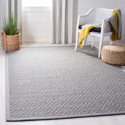 Freitag Sisal Pile Geometric Rug
