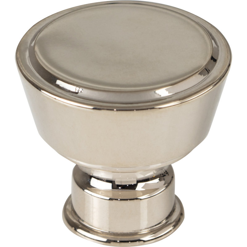 Ormonde 1 3/8" Length Cylindrical Knob, Polished Nickel