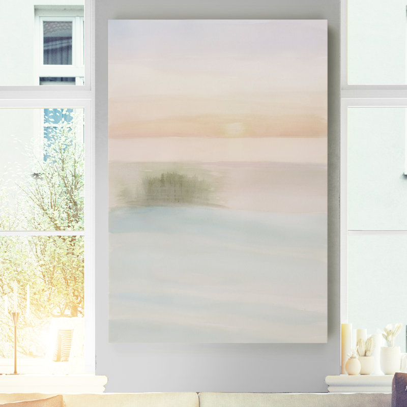 «Island Calm II», reproduction d'art sur toile, H 20 po x l 16 po x P 1 po, Toile tendue