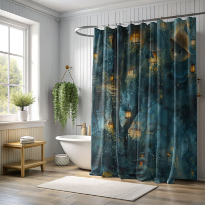Bear Smiles - Rideau de douche Premium