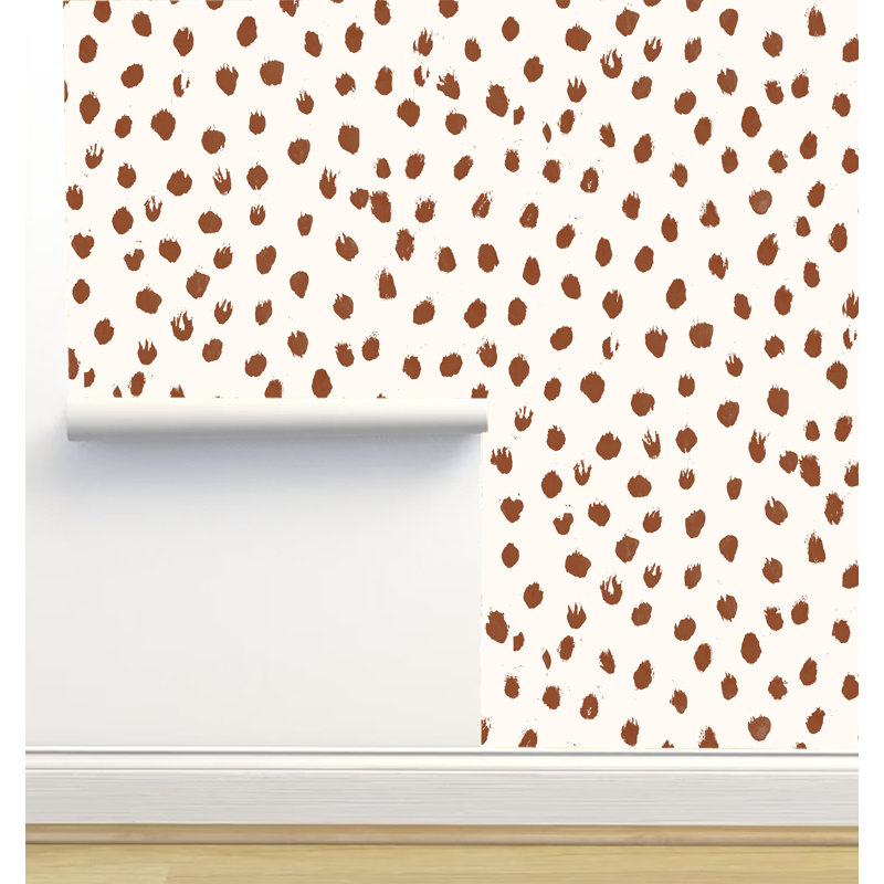 Rouleau de papier peint adhésif L 6 pi x l 24 po Crystal W Design, Cuivre