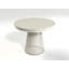 Extendable Round Metal Base Dining Table-1010613447-1010613450