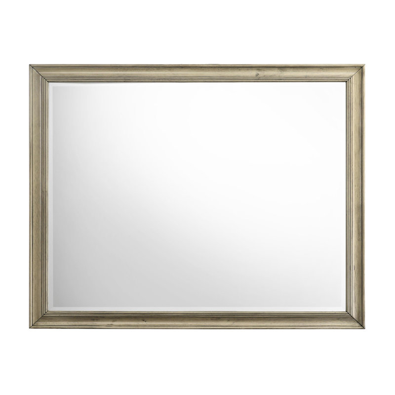 Dresser Mirror Rustic Beige