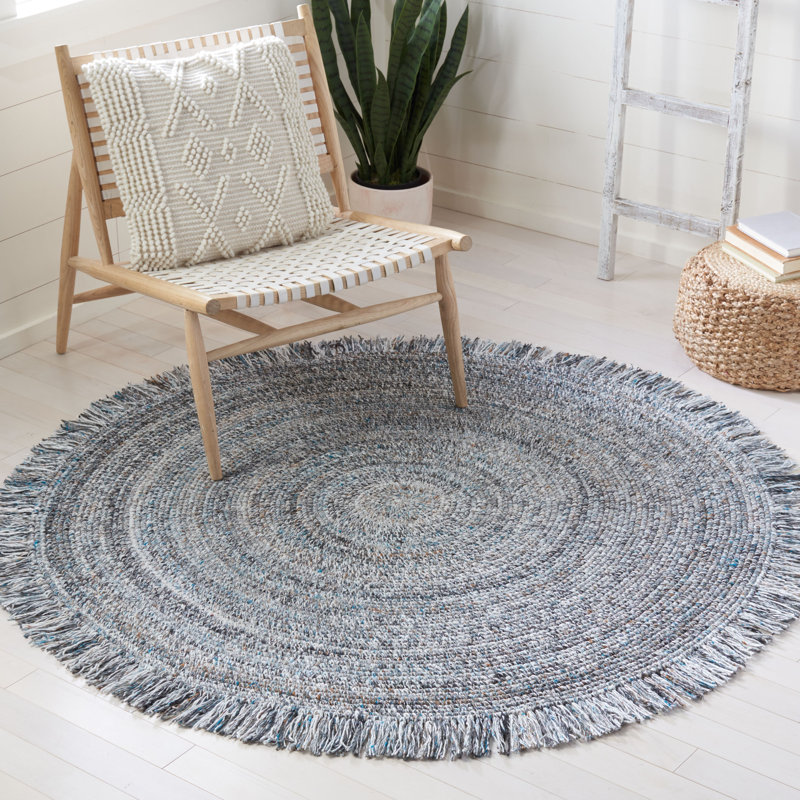 Aleesia Handmade Performance Rug, Round 5'