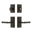 Fifth Avenue Short Plate Complete Entry Set with Single Cylinder Deadbolot and Soleil Lever-1586172506-1586172509-1586172501