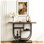 41.3"H Farmhouse Console Table For Entryway