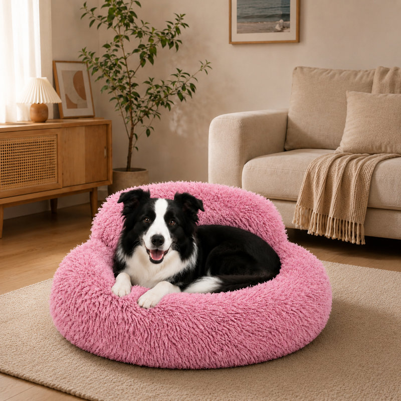 Coussin doux et moelleux pour chien, Poudre