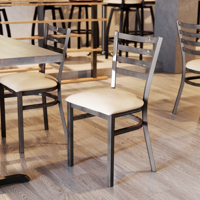 Chaise de restaurant Kendall, Transparent, Tan