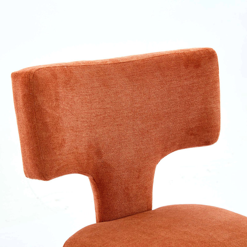 Ensemble de 2 tabourets de bar à hauteur de comptoir Mid Century Modern
