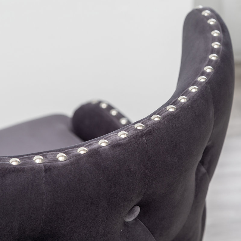 Fauteuil Jaria, Tissu gris