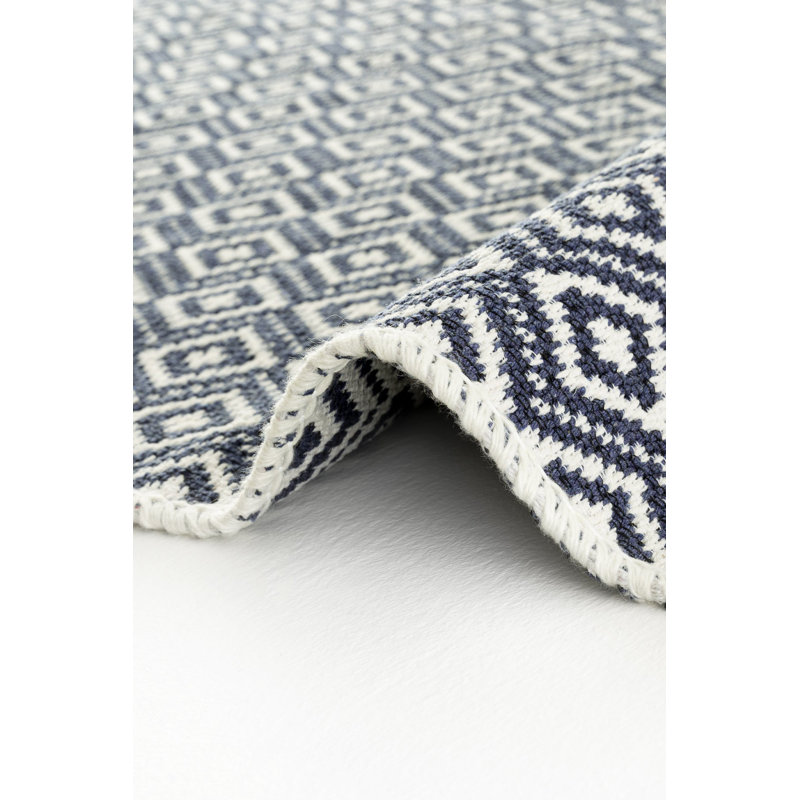 Ahrayah Cotton Machine Made Indoor / Outdoor Area Rug, Rectangle 160 x 230cm