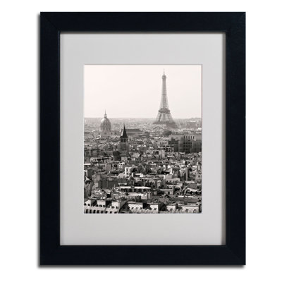 « paris » par pierre leclerc,, reproduction de photo encadrée