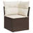  Garden Sofa Set Brown PE Rattan Large Modular Garden Sofa Set-983091097-983091103