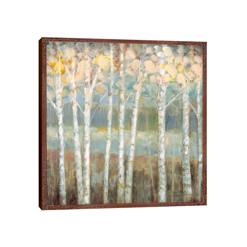 Nature's Palette I by Ruane Manning - Wrapped Canvas Painting, 45.72 cm H x 45.72 cm W, Classic Wood Floater Framed
