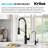 KRAUS Allyn Commercial Style 2-Function Single Handle Pull Down Kitchen Faucet-106378538
