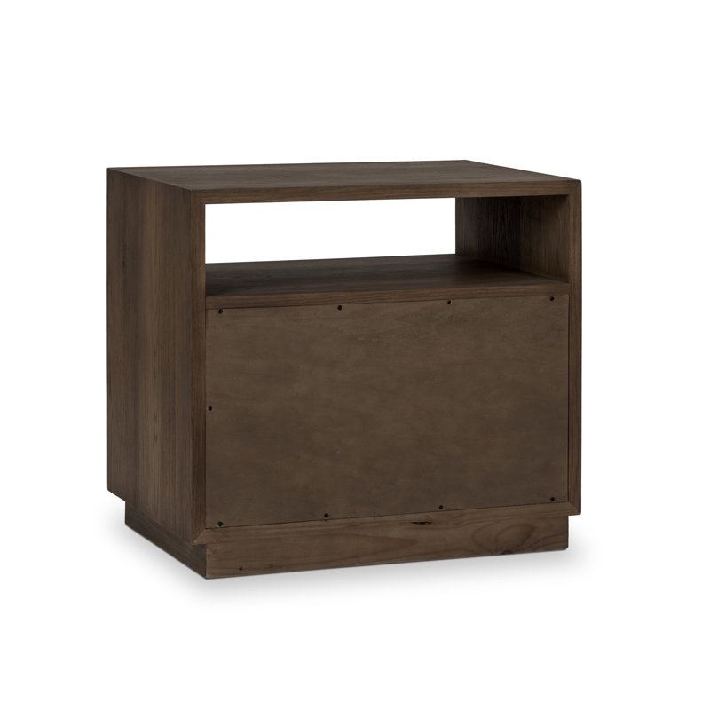 Santa Clara 2 - Drawer Nightstand, Toasted Brown