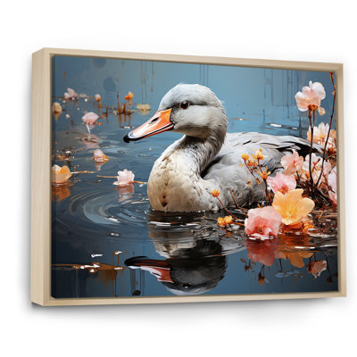 «Grey Duck», art mural «Duck»
