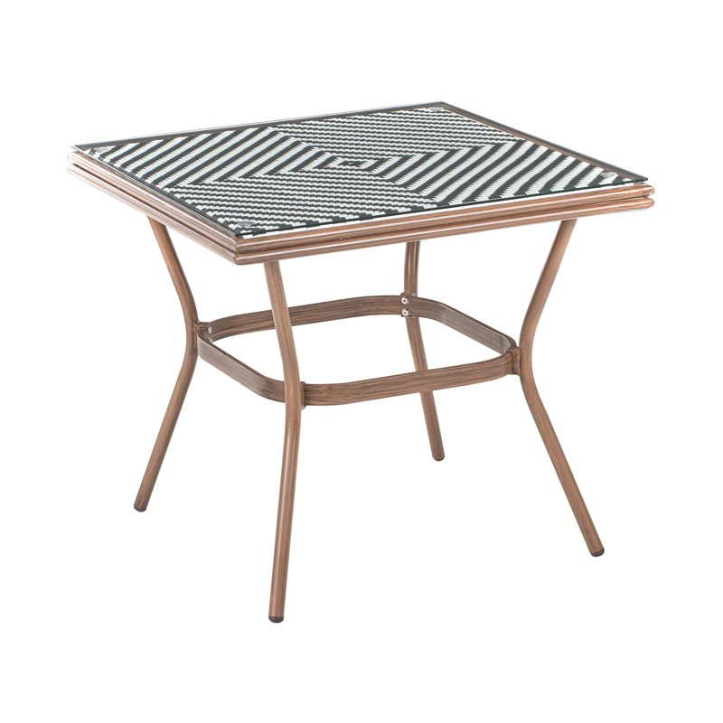 Square Outdoor Bistro Table , 80cm cm W 80cm cm D