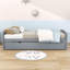 Lit plateforme en bois avec lit gigogne simple Teigan-554564273