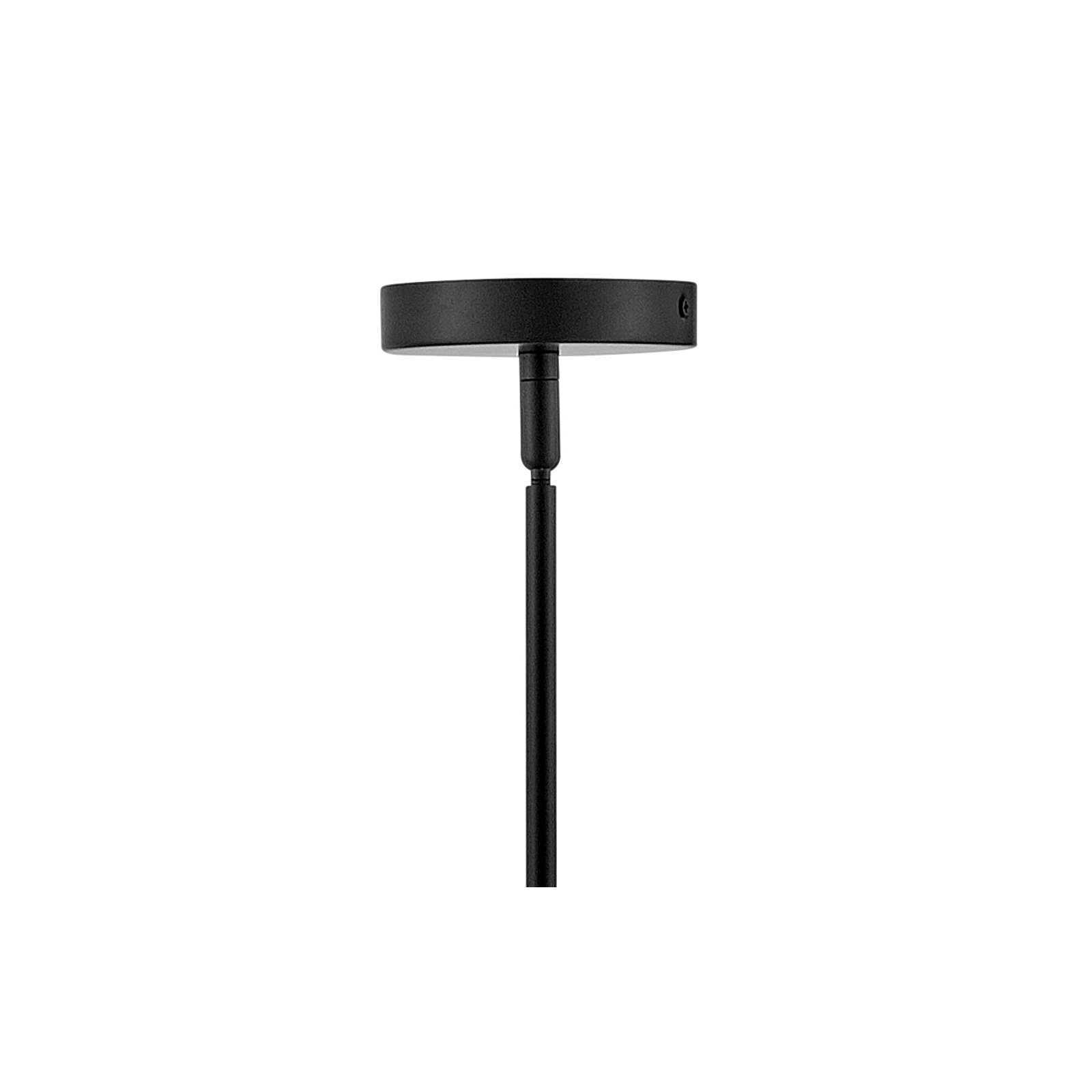 Chianti 6 - Light Metal Chandelier, Black