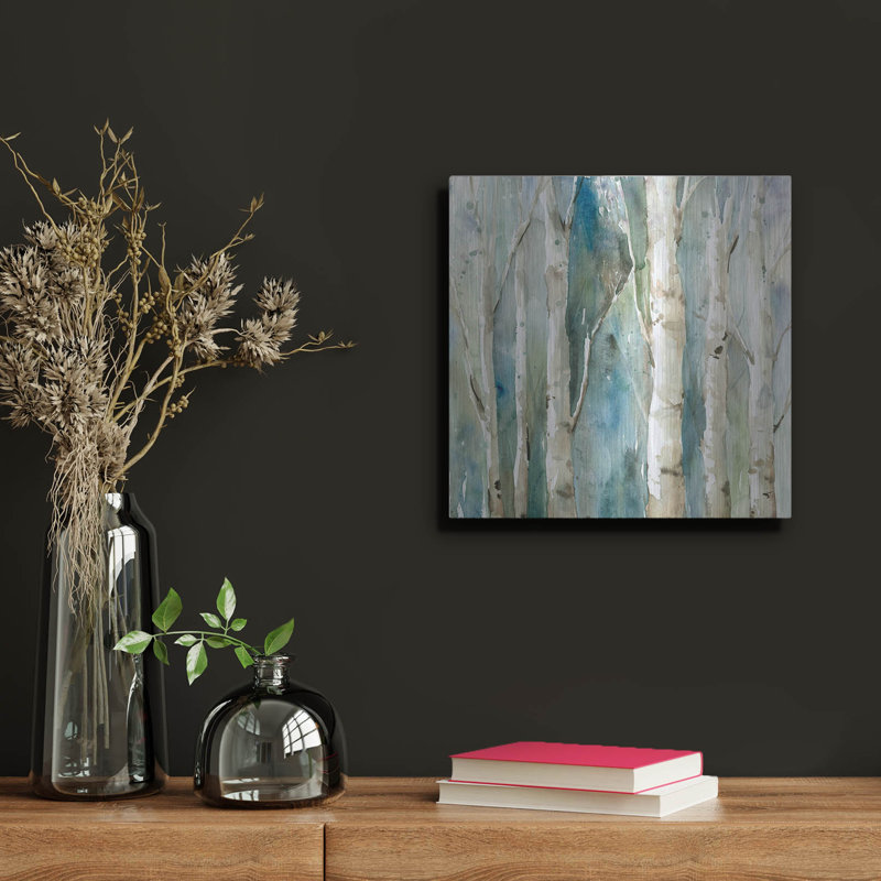 «River Birch» par Carol Robinson, H 12 po x l 12 po