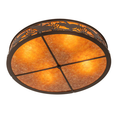 Plafonnier encastré 4 lumières 40 po