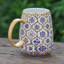 Tasse en porcelaine royale faite à la main Huxham Pagar