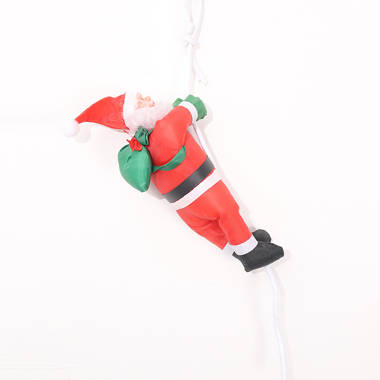 Lazy Sleeping Santa Claus Shelf/Mantle/Door Hanging Figure 3D